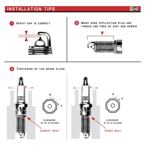 GENUINE OEM CHAMPION PART # RL95YC; SPARK PLUG