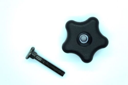 GENUINE OEM TORO PART # 92-2260 & 106-4161 INCLUDES 1 KNOB & 1 SCREW FOR HANDLE