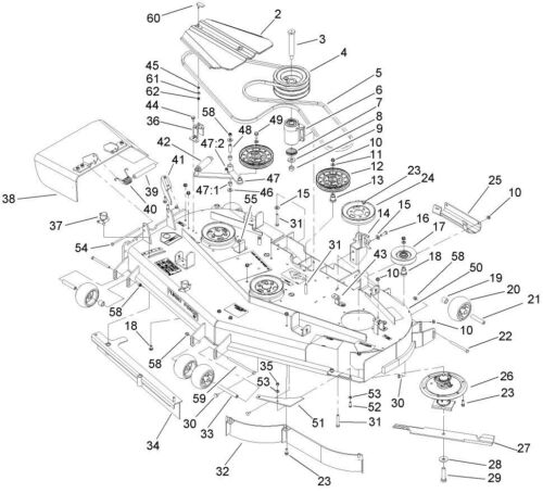 NEW GENUINE OEM TORO PART # 1-643393 JACKSHAFT FOR TORO/ EXMARK  LAWN MOWERS