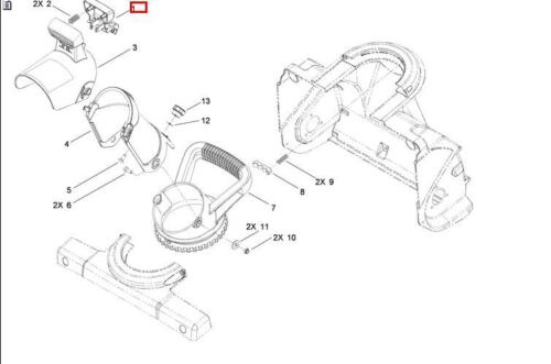 NEW GENUINE OEM TORO PART # 117-2314 TRIGGER-DEFLECTOR FOR TORO SNOWTHROWERS