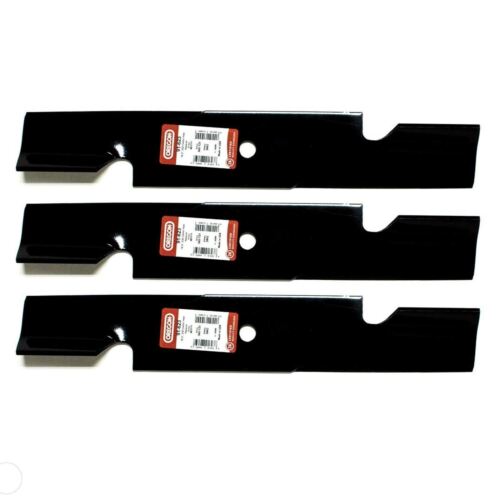 3 PACK OF NEW OREGON PART NUMBER 91-623 MOWER BLADE, 18" FOR JOHN DEERE SCAG