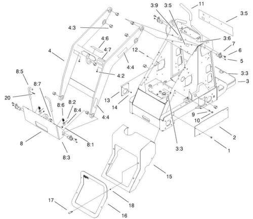 NEW GENUINE OEM TORO PART # 99-3058 WASHER FOR TORO DINGOS AND COMMERCIAL UNITS