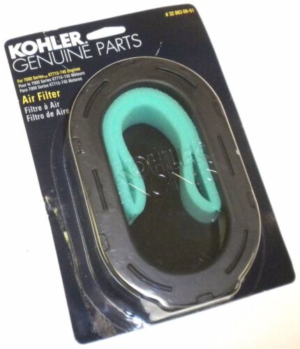 NEW GENUINE OEM KOHLER PART # 32 883 09-S1 AIR FILTER AND PRE CLEANER KIT