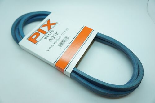 GENUINE OEM PIX BELT PART # A91K BELT; 1/2" x 93" BELT  POWER RATED BELT