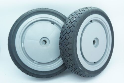 GENUINE OEM TORO PART #98-7130 WHEELS; (QTY. 2) TORO SUPER RECYCLER FRONT WHEEL