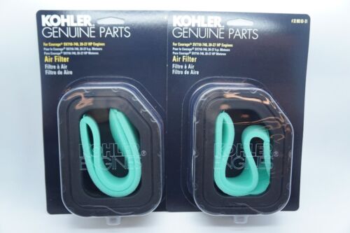 GENUINE OEM KOHLER PART # 32 883 03-S1 AIR FILTER & PRE FILTER (QTY. 2) COURAGE