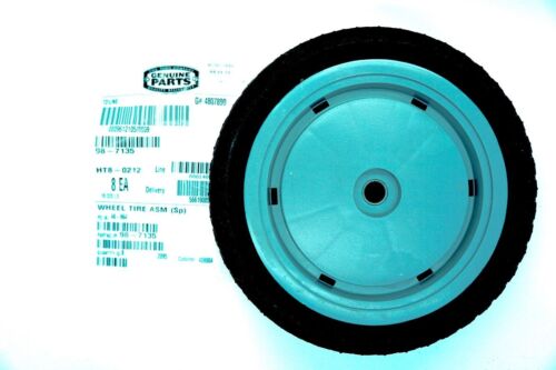 GENUINE OEM TORO PART # 98-7135 REAR WHEEL ASSEMBLY; TORO SUPER RECYCLER WHEEL