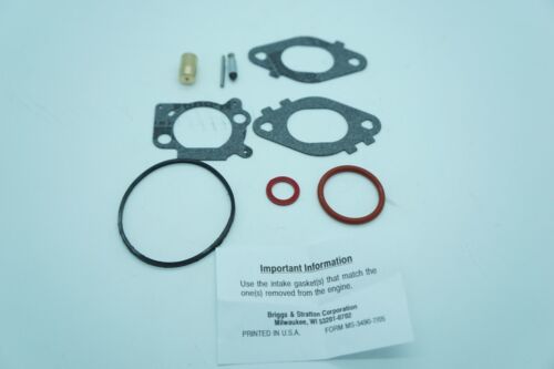 GENUINE OEM BRIGGS & STRATTON PART # 592172 CARBURETOR KIT REPLACES 799235