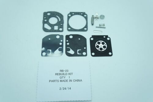 GENUINE OEM ZAMA PART # RB-23 CARB KIT; ZAMA C1U CARBURETOR REBUILD KIT