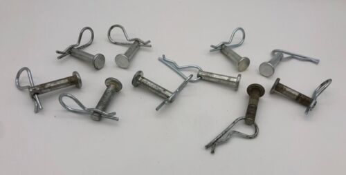 USED CLEVIS PIN 3/8" x 1 3/4": PART # CP-U=10; SET OF 10