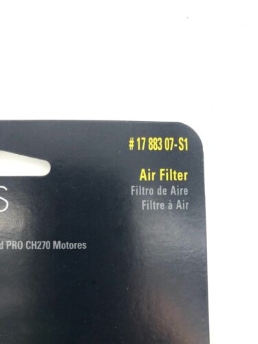 GENUINE OEM KOHLER PART # 17 883 07-S1; AIR FILTER WITH PRE-CLEANER