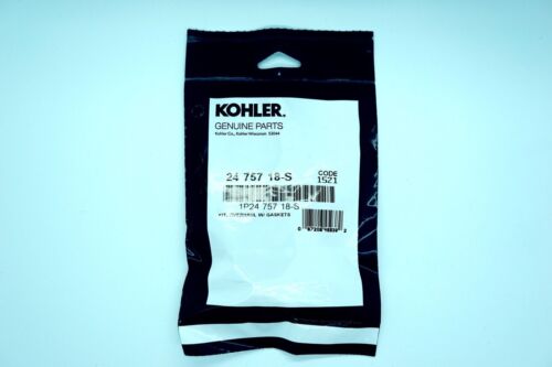 GENUINE OEM KOHLER PART # 24 757 18-S CARBURETOR KIT REPLACES PART # 24 757 06-S