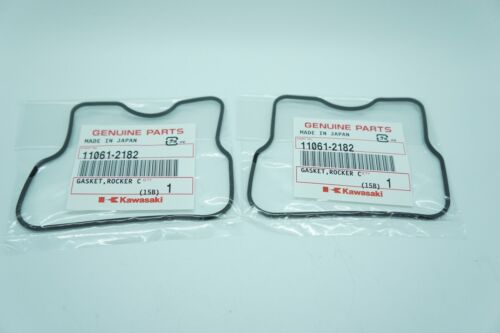 GENUINE OEM KAWASAKI PART # 11061-2182 ROCKER COVER GASKETS (SET OF 2)