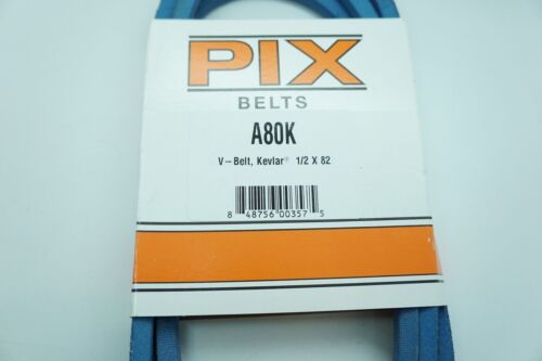 GENUINE PIX PART # A80K BELT; 1/2 X 82" BELT 4L820K 140294 400067