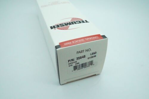 GENUINE OEM TECUMSEH PART # 35648 ENGINE OIL DIPSTICK