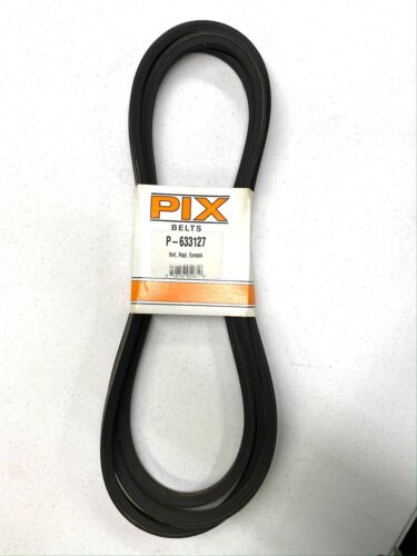 PIX PART # 633127 BELT ; REPLACES EXMARK PART # 1-633127 BLADE DRIVE BELT