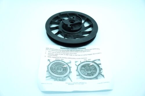 GENUINE OEM BRIGGS & STRATTON PART # 498144 RECOIL PULLEY/SPRING; QUANTUM RECOIL