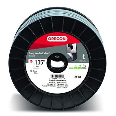 NEW OREGON PART NUMBER 22-805 MAGNUM GATORLINE SQUARE TRIMMER LINE, .105" X 564'