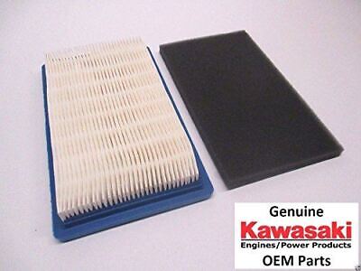 GENUINE OEM KAWASAKI PART # 11013-7017 & 11013-7034; AIR & PRE-FILTER PACK