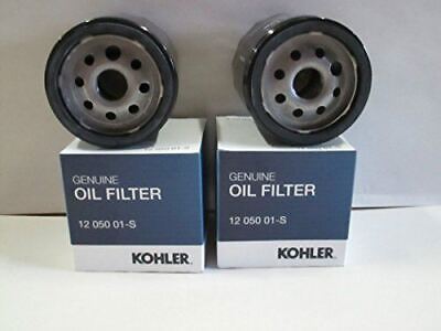 GENUINE OEM KOHLER PART # 12 050 01-S; OIL FILTER 2 PACK