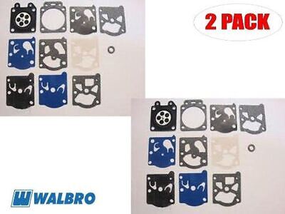 GENUINE OEM WALBRO PART # D22-WAT; CARBURETOR REBUILD KIT 2 PACK