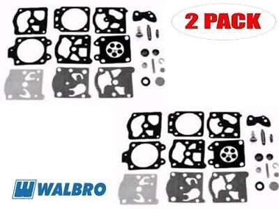 2 PACK NEW GENUINE OEM WALBRO PART # K20-WTA CARBURETOR REPAIR KIT; QUANTITY 2