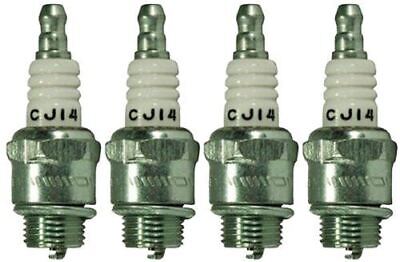 GENUINE OEM CHAMPION PART # CJ14; SPARK PLUG 4 PACK