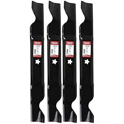 4 PACK OREGON PART # 195-070 MOWER BLADES, 100 SERIES, 22-7/8" HUSQVARNA SNAPPER