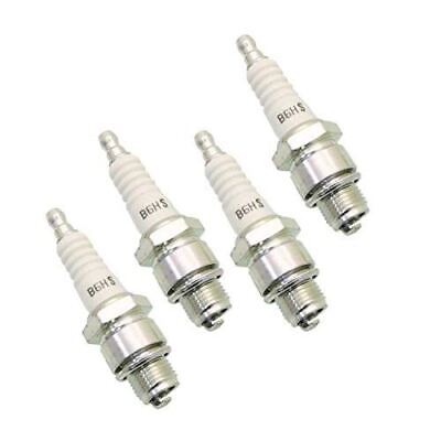 GENUINE OEM NGK PART # B6HS; SPARK PLUG 4 PACK
