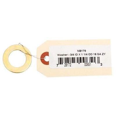 NEW GENUINE OEM SWISHER PART # NB179 WASHER- 3/4" ID X 1-1/4" OD GA ZY