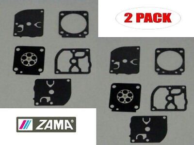 GENUINE OEM ZAMA PART # GND-38; CARBURETOR REBUILD KIT 2 PACK