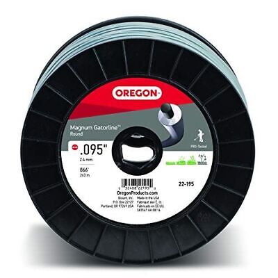 NEW OREGON PART # 22-195 MAGNUM GATORLINE ROUND TRIMMERLINE, .095" BY 866'