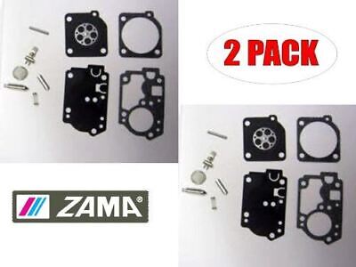 GENUINE OEM ZAMA PART # RB-141; CARBURETOR REBUILD KIT 2 PACK