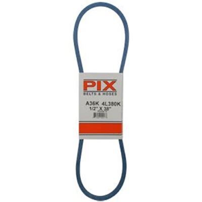 NEW PIX BELT PART NUMBER A36K DOUBLE WRAP HEAVY DUTY BELT 1/2" x 38"