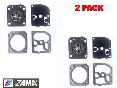 GENUINE OEM ZAMA PART # GND-70; CARBURETOR REBUILD KIT 2 PACK