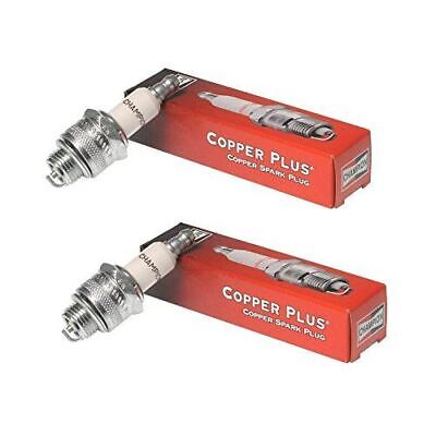 GENUINE OEM CHAMPION PART # CJ8; SPARK PLUG 2 PACK