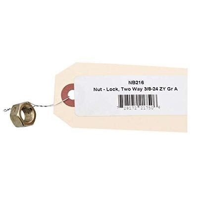NEW GENUINE OEM SWISHER PART # NB216 NUT- LOCK, TWO WAY 3/8-24 ZY GR A