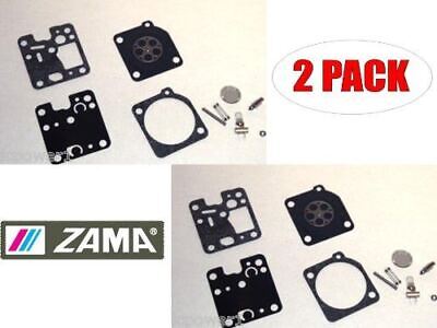 GENUINE OEM ZAMA PART # RB-128; CARBURETOR REBUILD KIT 2 PACK