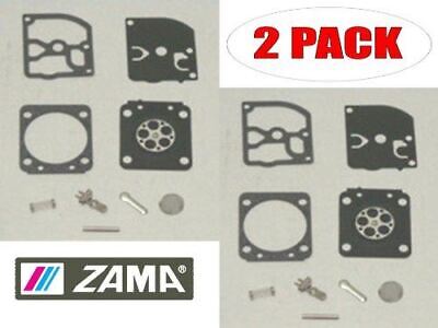 GENUINE OEM ZAMA PART # RB-124; CARBURETOR REBUILD KIT 2 PACK