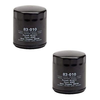 2 PACK NEW OREGON PART NUMBER 83-010 TRANSMISSION OIL FILTER; REPLACES 1-513211