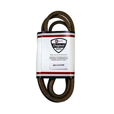 GENUINE OEM EXMARK PART # 1-413308; DECK DRIVE BELT