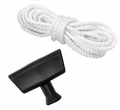 NEW GENUINE OEM BRIGGS & STRATTON PART # 5042K STARTER ROPE AND GRIP; REP.5042