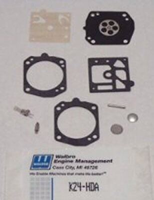 NEW GENUINE OEM WALBRO CARBURETOR REBUILD KIT K24-HDA FOR HUSQVARNA, STIHL, ECHO