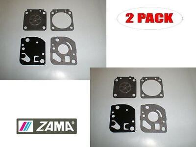 GENUINE OEM ZAMA PART # GND-44; CARBURETOR REBUILD KIT 2 PACK