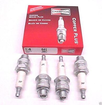 GENUINE OEM CHAMPION PART # J8C; SPARK PLUG 4 PACK