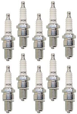GENUINE OEM NGK PART # BP4HS; SPARK PLUG 10 PACK
