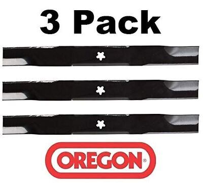 3 PACK OREGON PART NUMBER 95-086 MOWER BLADE, 21" CRAFTSMAN POULAN DIXON KEES DR