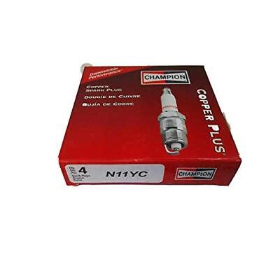 GENUINE OEM CHAMPION PART # N11YC; SPARK PLUG 4 PACK