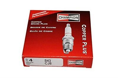 GENUINE OEM CHAMPION PART # CJ8; SPARK PLUG 4 PACK