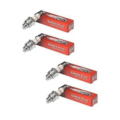 GENUINE OEM CHAMPION PART # RJ17LM; SPARK PLUG 4 PACK